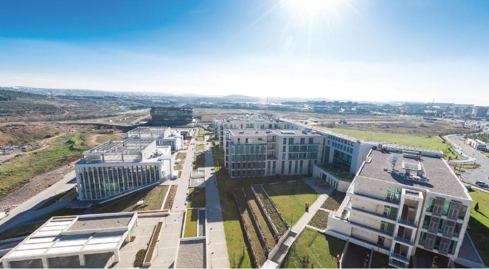 Teknopark İstanbul Pendik kampüsü havadan görünüm